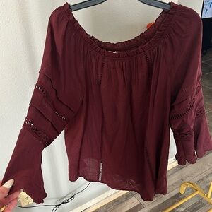 Women’s three-quarter sleeve blouse